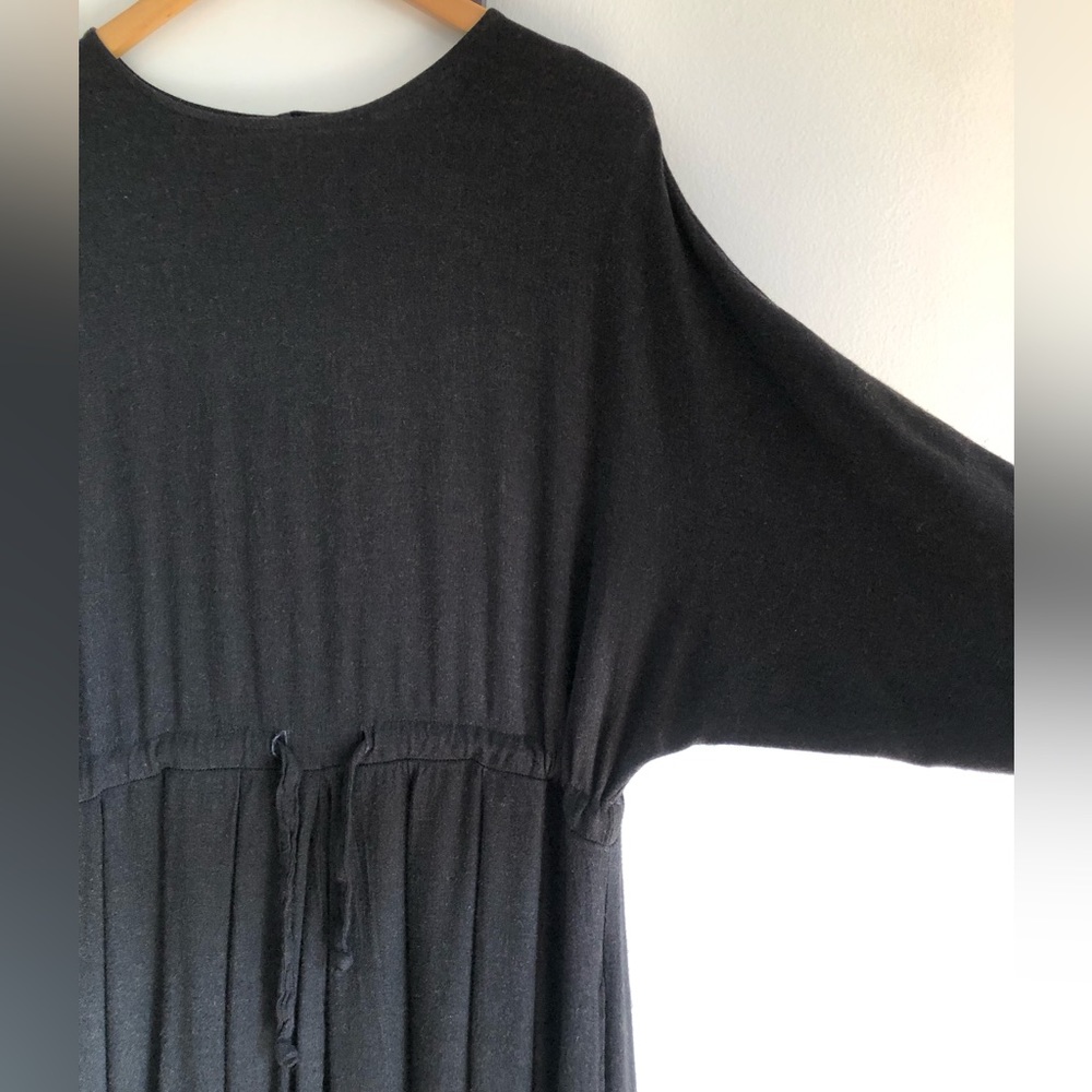 SOLD - Black Crane dress - Picture 2 of 9